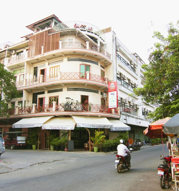 Cyclo Hotel-Bar-Restaurant Phnom Penh Zewnętrze zdjęcie